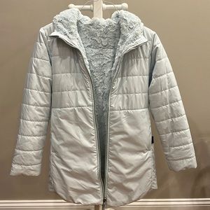 Youth Mossbud North Face Reversible Coat